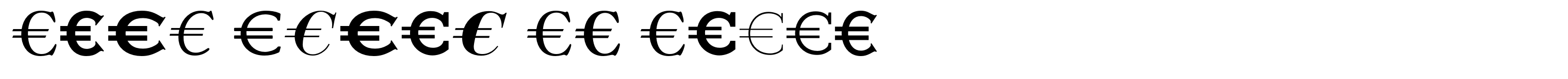 Euro Serif EF Eight